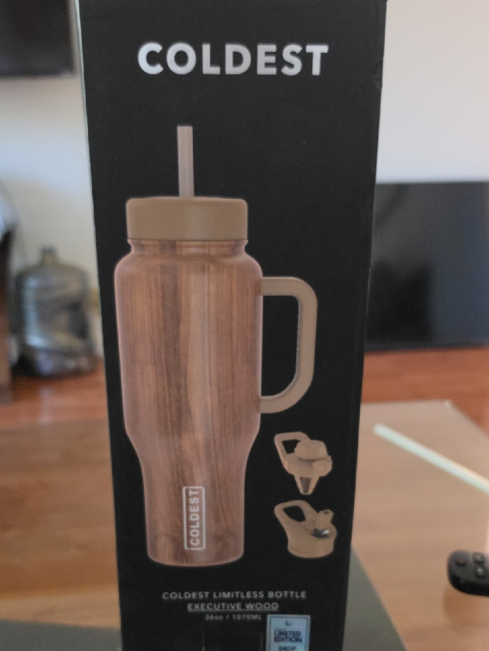 36 Oz Coldest Executive Wood